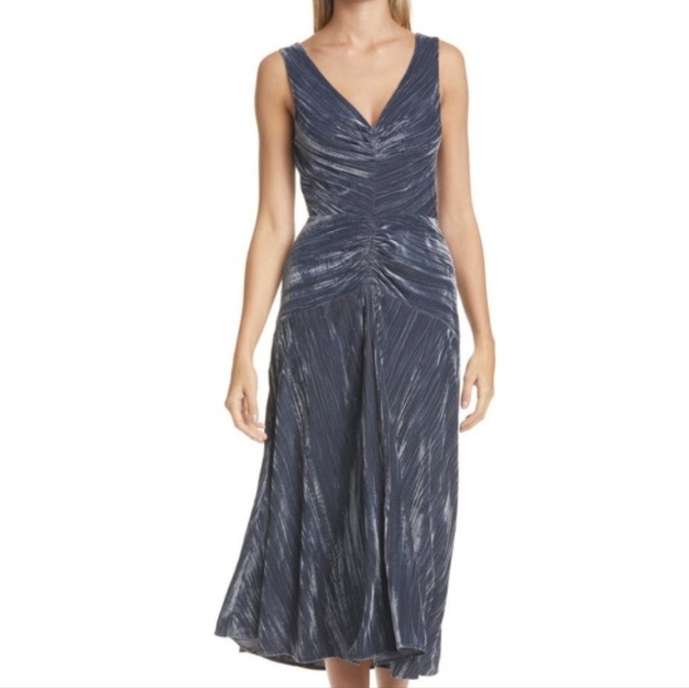 Vince Blue Midi Dress